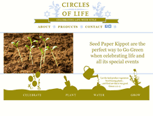 Tablet Screenshot of circlesoflife.com